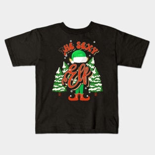 THE SEXY ELF CHRISTMAS Kids T-Shirt